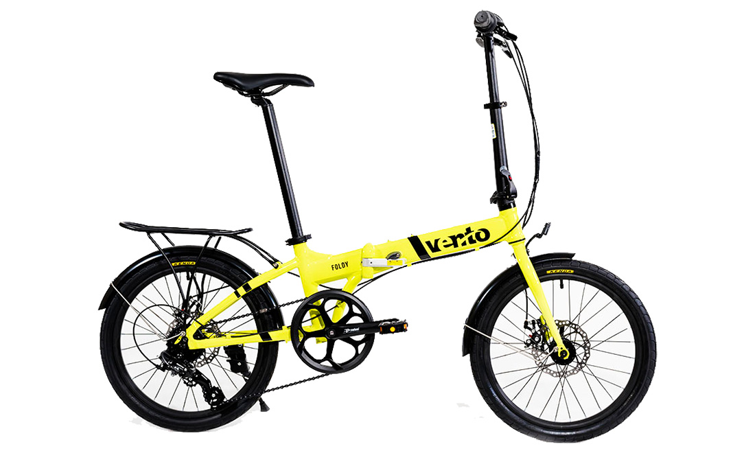 Фотографія Велосипед Vento FOLDY 20" (2021) 2021 lightgray